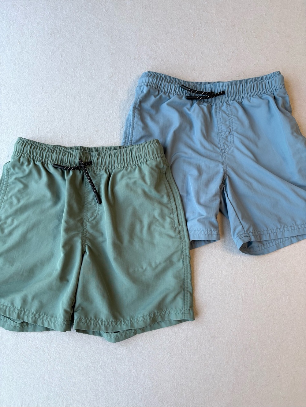Cat & Jack Boys' Quick Dry 'Above the Knee' Pull-On Shorts Bundle 2 pairs Sz M